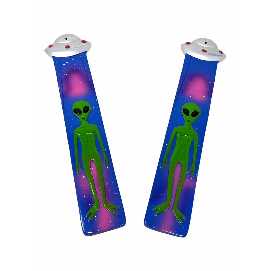 Alien Flat Incense Burner 2ct [3151]